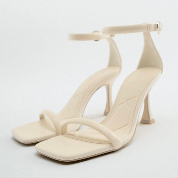Zara Shoes - NWT ZARA LEATHER HEELS